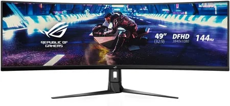 Moniteur Écran ASUS ROG Strix XG49VQ Incurvé 49″ (90LM04H0-B01170) – Image 3