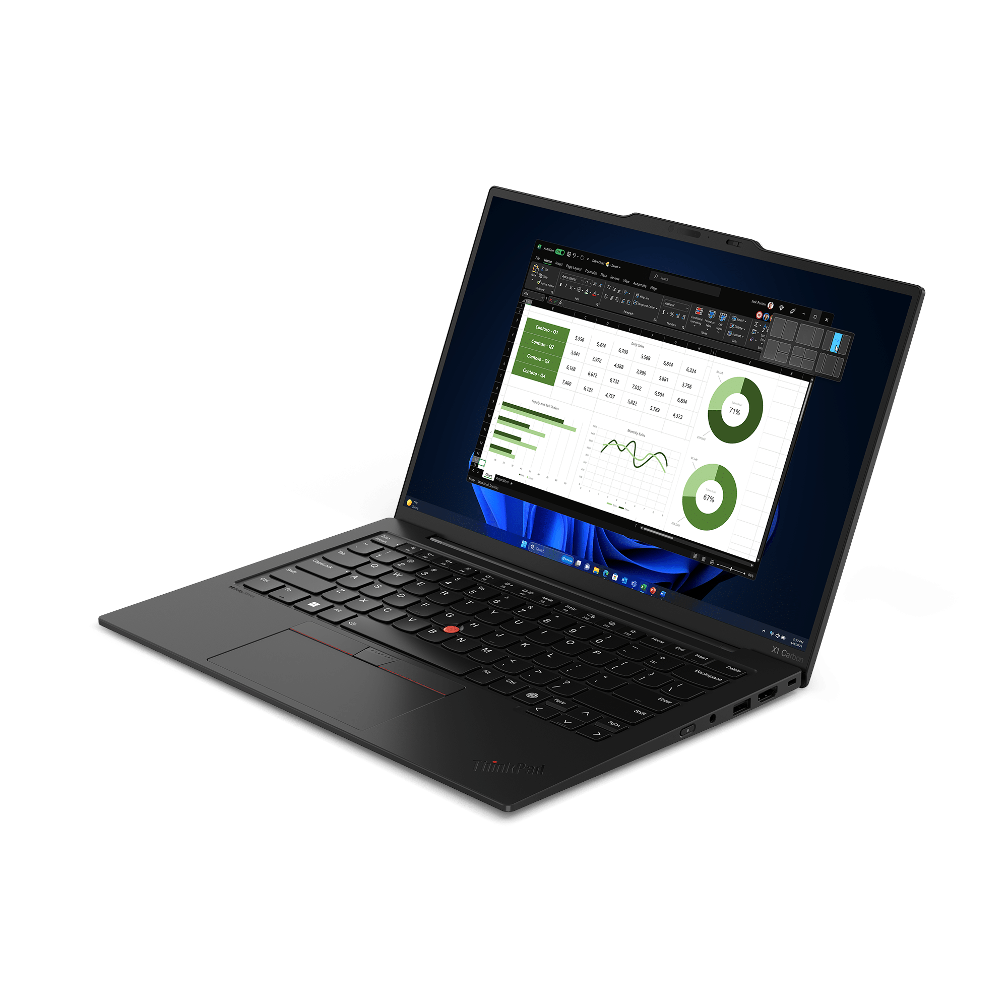 Ordinateur Portable Lenovo ThinkPad X1 Carbon Gen 12 Ultra 7 (21KC001FFE) – Image 3